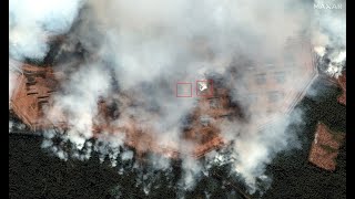 Toropets Satellite Imagery Shows Damage to Missile Storage [upl. by Nirrac536]