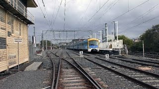 4K The New Frankston Station Metro Trains Melbourne  Australian Trains [upl. by Yrred429]