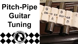 Guitar Tuning For Beginners  Pitch pipe tuning guitar [upl. by Peterman]