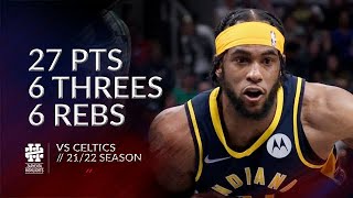 OShae Brissett 27 pts 6 threes 6 rebs vs Celtics 2122 season [upl. by Hope]