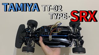 TT02 SRX組裝amp測試，與原裝TT02差多少？  RC製作  TAMIYA TT02 TYPESRX 58720 [upl. by Nnaeerb]