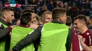 REZUMAT Universitatea Craiova  CFR Cluj 32 Derby superb în Bănie [upl. by Lehacim]