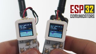 ESP32  Minimalistic Messenger [upl. by Brinkema466]