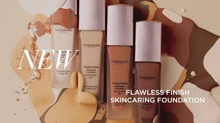 NEW Flawless Finish Skincaring Foundation  Fresh Take On Flawless  Elizabeth Arden [upl. by Enirahtac]