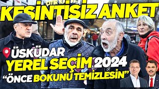 ÜSKÜDAR  KESİNTİSİZ SAYAÇLI YEREL SEÇİM ANKETİ  İMAMOĞLU MU MURAT KURUM MU Sokak Röportajları [upl. by Zephan811]