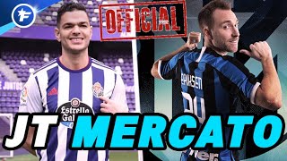 OFFICIEL  Eriksen signe à lInter Ben Arfa rebondit à Valladolid  Journal du Mercato [upl. by Enriqueta957]