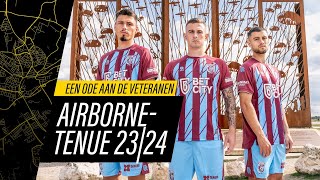 Vensters op het verleden  Ons nieuwe Airbornetenue 20232024 ❤️💙 [upl. by Bonina]