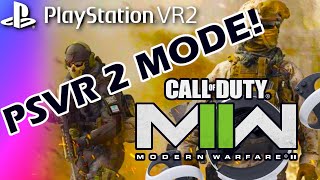 Call of Duty Modern Warfare 2 PSVR 2 Mode Leaked [upl. by Winne]