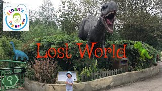 Gullivers Theme Park Milton Keynes  Dinosaur Lost World [upl. by Moncear]