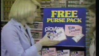 Playtex Tampons 01  TV commercial 1981 [upl. by Borg]