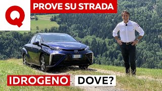 Toyota Mirai lidrogeno è pronto E lItalia [upl. by Suirtimed]