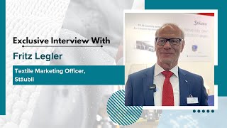 TECHTEXTIL Frankfurt 2024  Exclusive with Fritz Legler Textile Marketing Officer Stäubli [upl. by Iruahs]