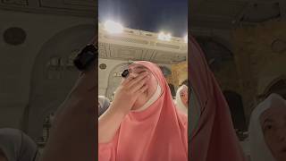 This scene 🥺❤️makkah feeling youtubeshorts [upl. by Nahtanohj791]