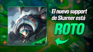 SKARNER SUPPORT ESTÁ ROTO para GANAR ELO GRATIS [upl. by Tugman584]