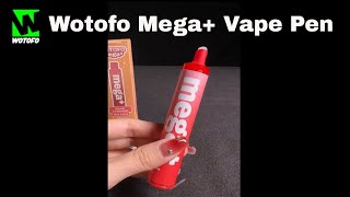 WOTOFO  Mega Vape Pen unboxing [upl. by Hildegaard]