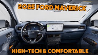 2025 Ford Maverick Interior Review [upl. by Imeka553]