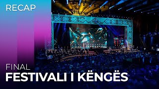 Festivali i Këngës në RTK 2023 Kosovo  Final  RECAP [upl. by Olotrab192]