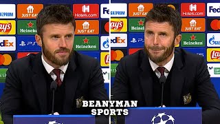 Villarreal 02 Man Utd  Michael Carrick  Full Post Match Press Conference  Champions League [upl. by Eirojram]