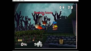 Smash Remix HD Textures V2 Gameplay  Conker Me vs Banjo amp Kazooie [upl. by Aidnyc]