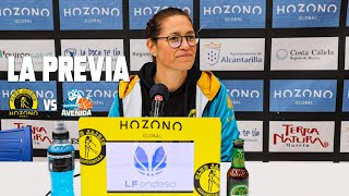 🎙️ ANNA MONTAÑANA  Previa vs Perfumerías Avenida [upl. by Seagrave259]