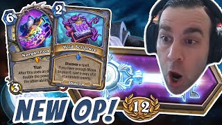 Void Scripture Makes Mage Even BETTER in the New Meta  Hearthstone Arena [upl. by Folsom]