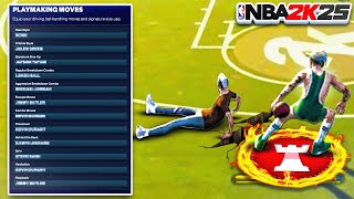 BEST DRIBBLE MOVES in NBA 2K25  HOW TO SPEED BOOST amp BREAK ANKLES  NBA 2K25 DRIBBLE TUTORIAL [upl. by Dory]