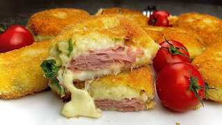 Recette Dîner à la poêle  Vite Fait et Bien Fait 👌10 Min Sandwich Recipe 😋eggs onion cheese [upl. by Suhcnip686]