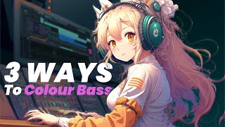 3 Ways to COLOUR BASS in FL Studio amp Vital [upl. by Annayhs]