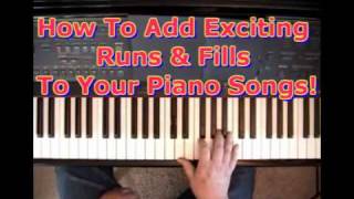 How To Add Exciting Runs amp Fills To Your Piano Songs [upl. by Dollie]