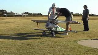 Maiden Flight 13 Scale Nieuport 17 [upl. by Litch921]