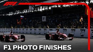 F1 Photo Finishes But The Gaps Keep Getting Smaller [upl. by Ashman715]