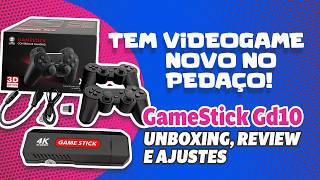 GAMESTICK GD10 Unboxing Customização e Gameplay  Valeu a pena [upl. by Orabel]