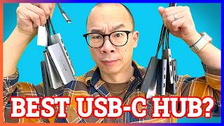 I Tested 12 Different USBC Hubs  Here Are My Top 5 [upl. by Eelydnarb]