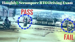 Driving Licence Test  RTO Driving Test  Hooghly RTO  Serampore RTO  Test track  Chuchura RTO [upl. by Nella]