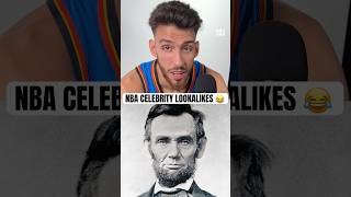 NBA players name their celebrity lookalikes 🤣 [upl. by Ititrefen]