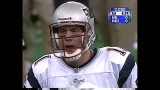 Indianapolis Colts vs New England Patriots Week 8 2000 [upl. by Hattie760]