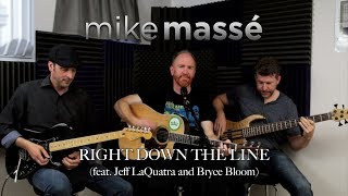 Right Down the Line Gerry Rafferty cover  Mike Massé Jeff LaQuatra and Bryce Bloom [upl. by Jack]