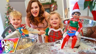 Baking With Our Elf on the Shelf [upl. by Hsotnas]