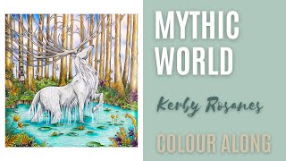 Colour Along  Mythic World by Kerby Rosanes  White Stag [upl. by Waldemar]