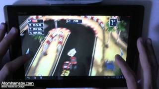 Tegra 2 Gaming on Android 30 Honeycomb Asus Eee Pad Transformer GermanDeutsch [upl. by Alvita686]