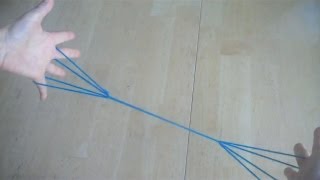 How to do Crows Feet Step by Step with string [upl. by Lekram764]