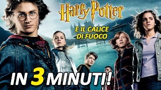 Harry Potter e il calice di fuoco in 3 minuti [upl. by Seessel587]