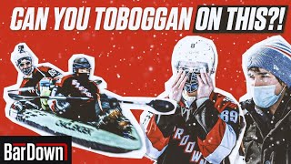 CAN YOU TOBOGGAN ON THIS [upl. by Aserehc]