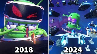 ASTRO BOT Alien Final Boss Fight Comparison  ASTRO BOT Rescue Mission VR 2018 vs 2024 [upl. by Sisi]