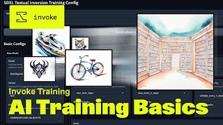 Creating Embeddings and Concept Models with Invoke Training  Textual Inversion amp LoRAs [upl. by Sebbie]