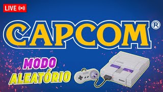 MODO ALEATÓRIO  ZERANDO 6 JOGOS DA CAPCOM DO SNES DE FORMA ALEATORIA [upl. by Anima]