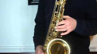 Yanagisawa T 901 Pro Tenor Sax [upl. by Sihtam456]