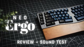 Neo Ergo  A Beautiful Budget Tented Alice Review  Sound Test [upl. by Elayor]