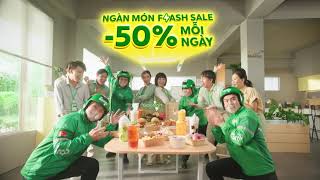 GrabFood FLASH SALE 50 [upl. by Ybbed842]