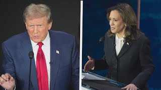 Recapping the 2024 HarrisTrump presidential debate performances [upl. by Ainecey]